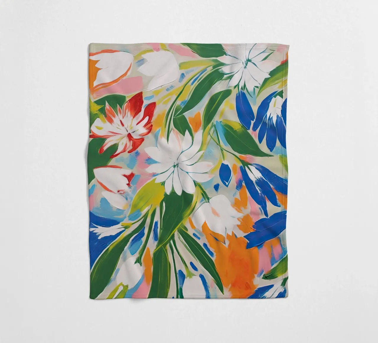 Fiori selvatici coperta in pile da DaarbyN