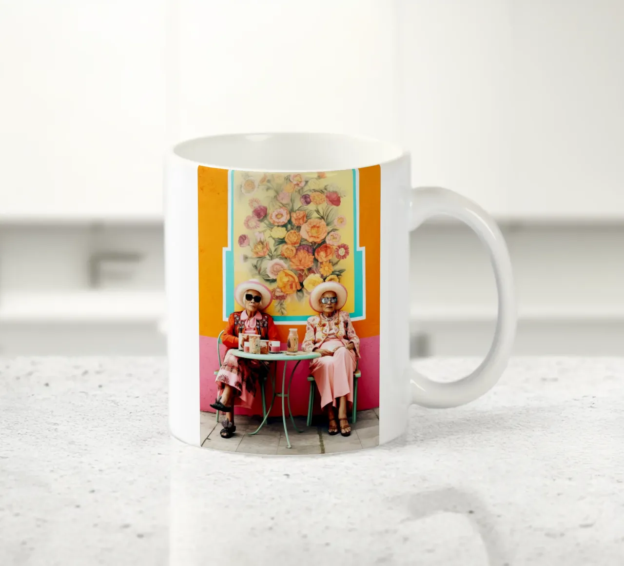 Vita messicana tazza in ceramica da Justyna Jaszke JBJart