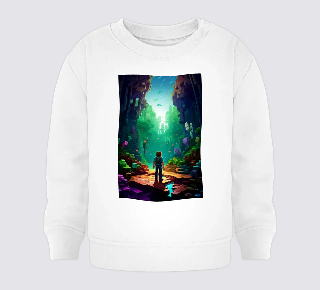 Minecraft felpa neonato da CreativeStudio