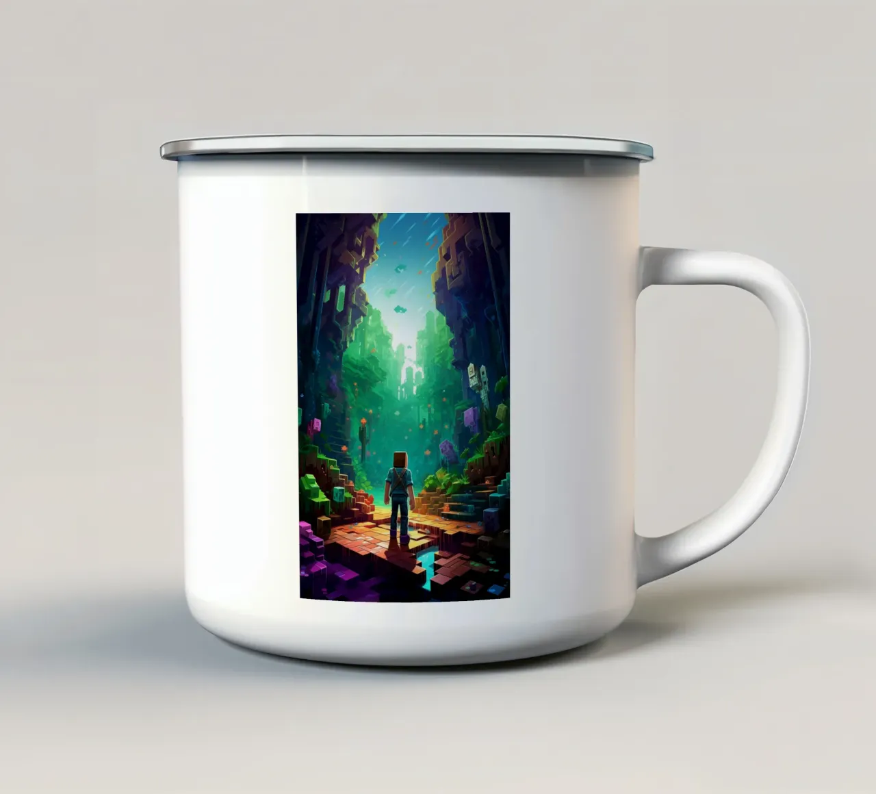 Minecraft taza de esmalte de CreativeStudio