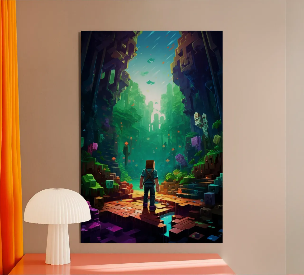 Minecraft alluminio dibond da CreativeStudio