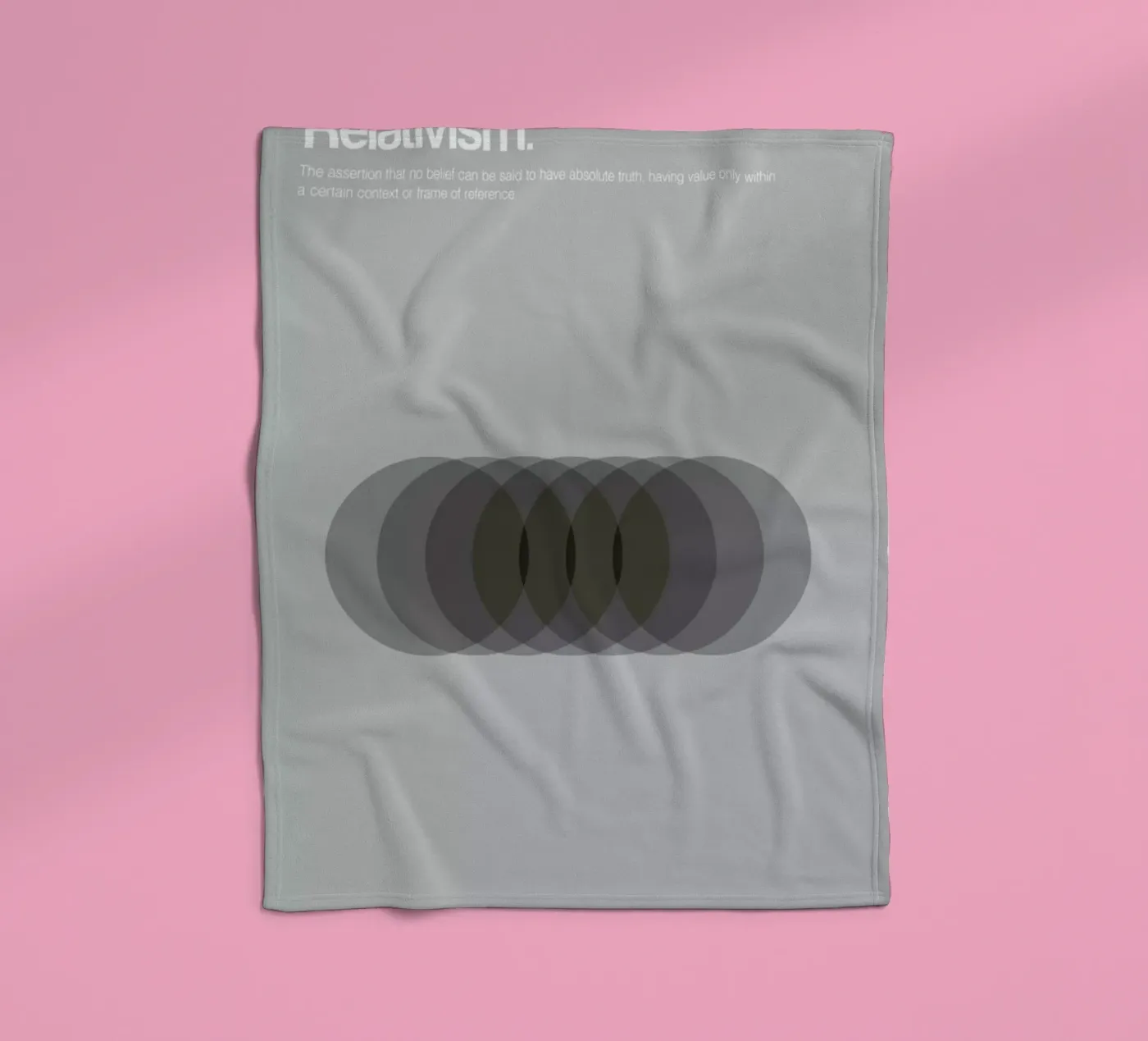 Relativism Fleecedecke von Genís Carreras