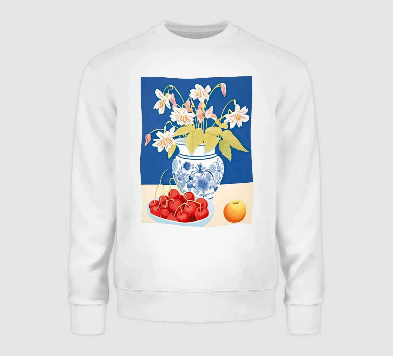 Ciliegie e fiori felpa da DaarbyN