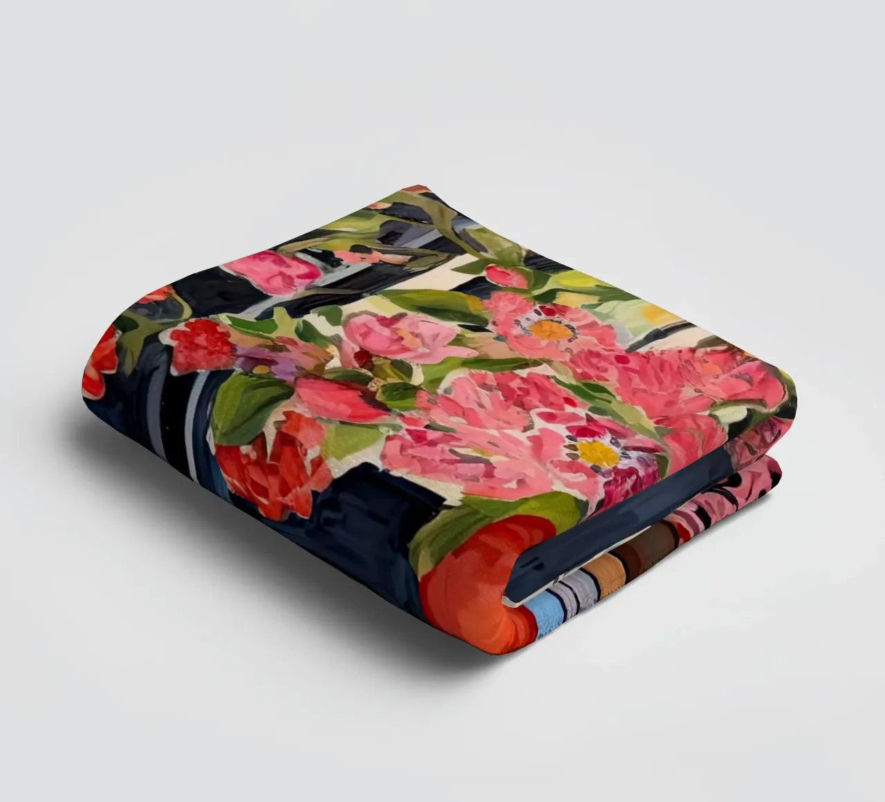 Library In Full Bloom towel by DaarbyN