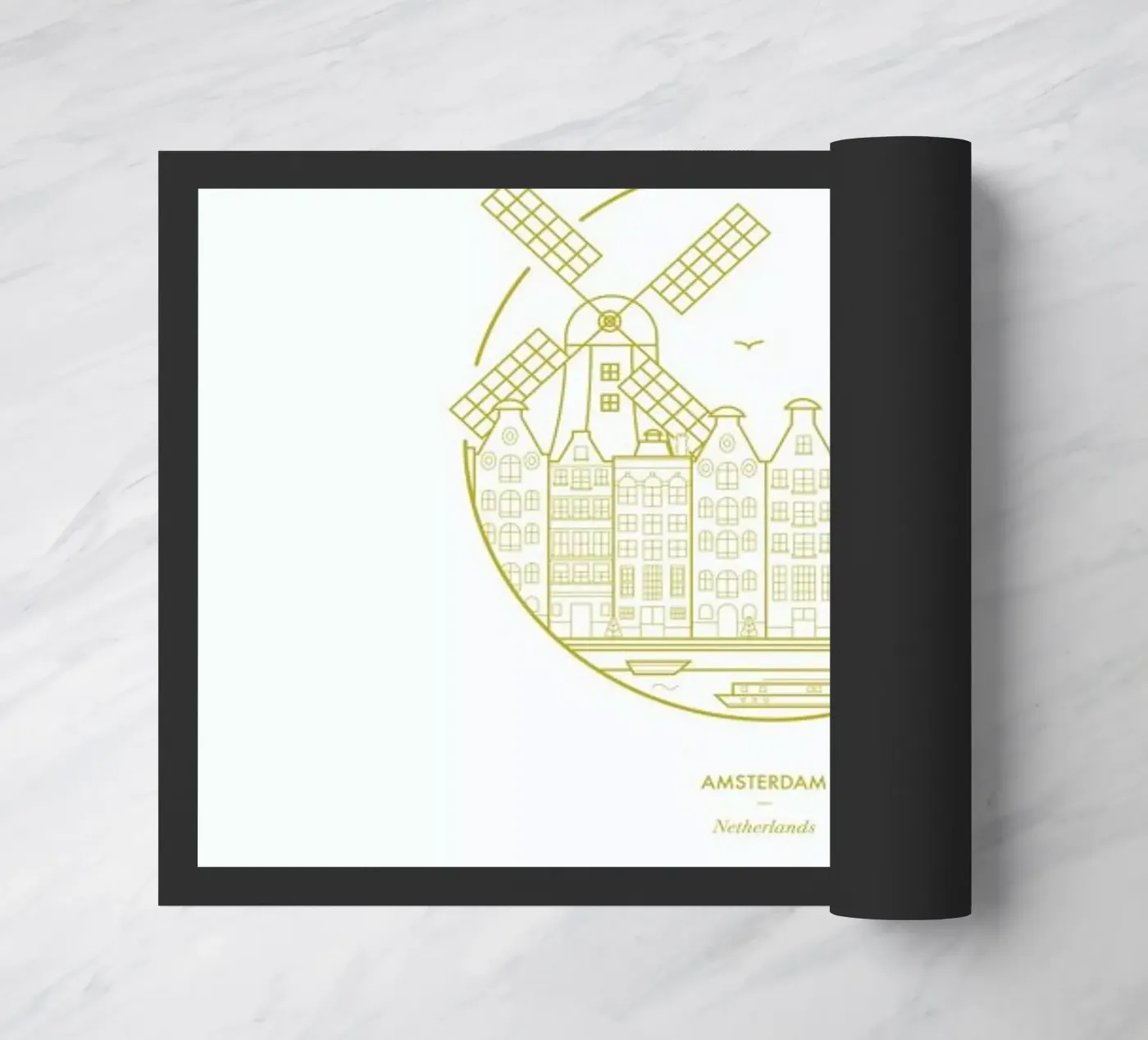 Amsterdam doormat by Dean Smith