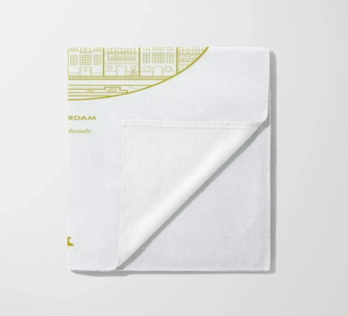 Amsterdam beach towel by Dean Smith