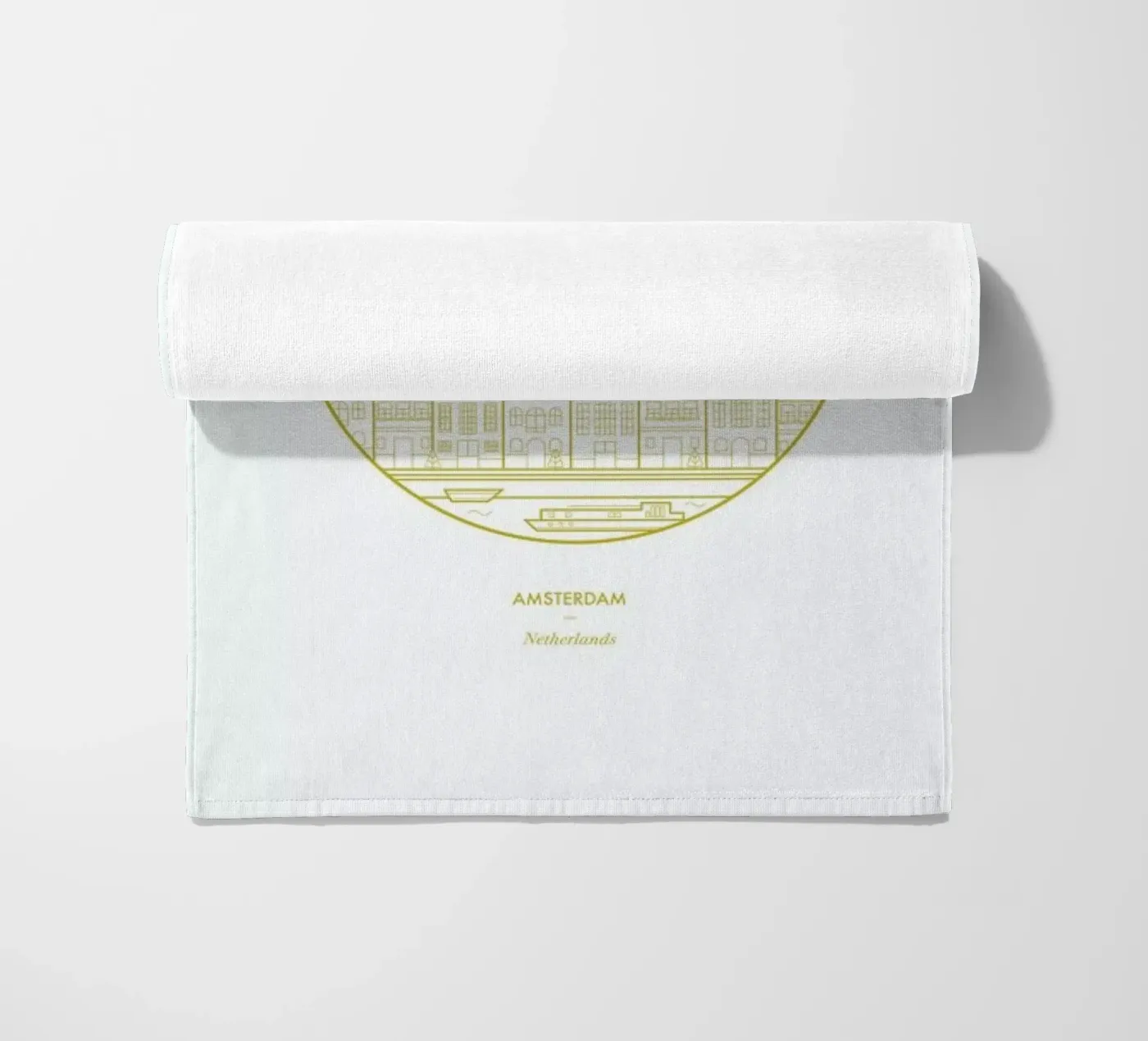 Amsterdam beach towel by Dean Smith