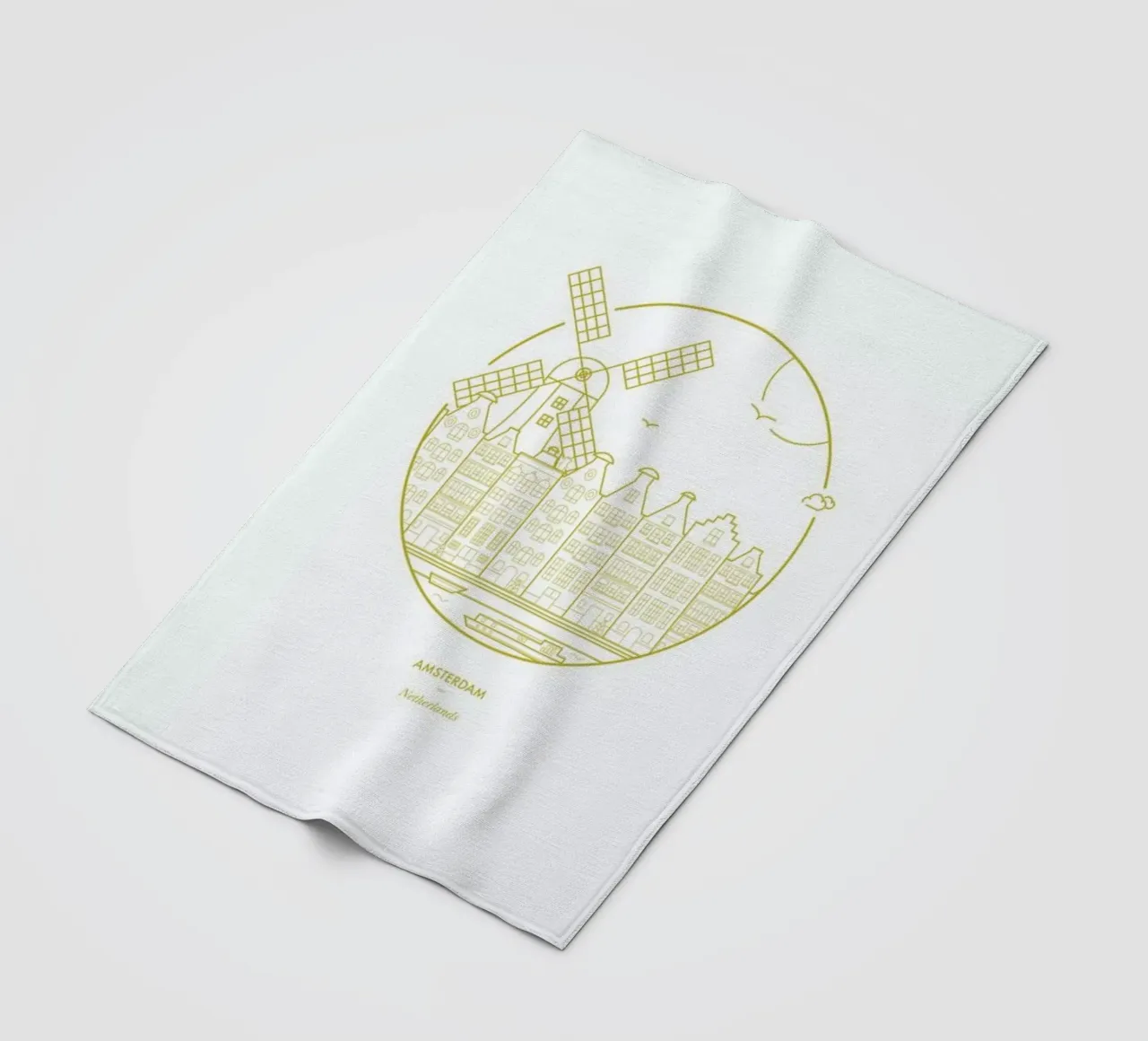 Amsterdam coperta in pile da Dean Smith