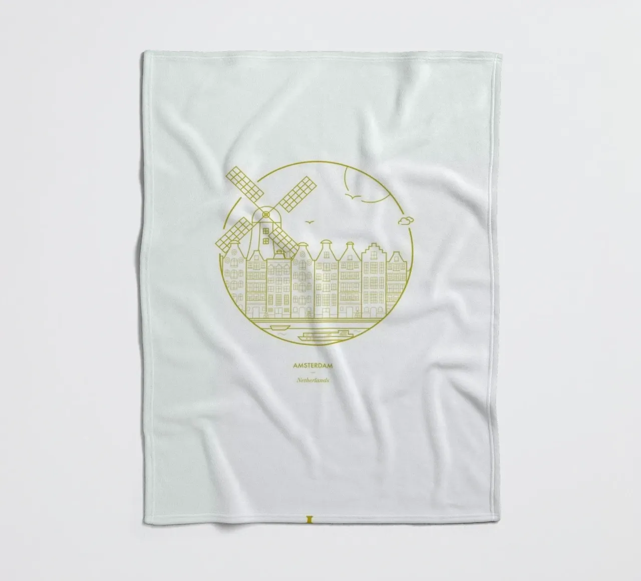 Amsterdam coperta in pile da Dean Smith