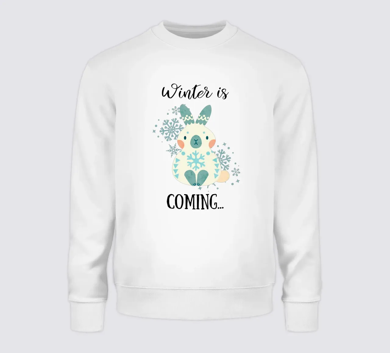 De winter komt eraan... sweatshirt van Kiroiharu