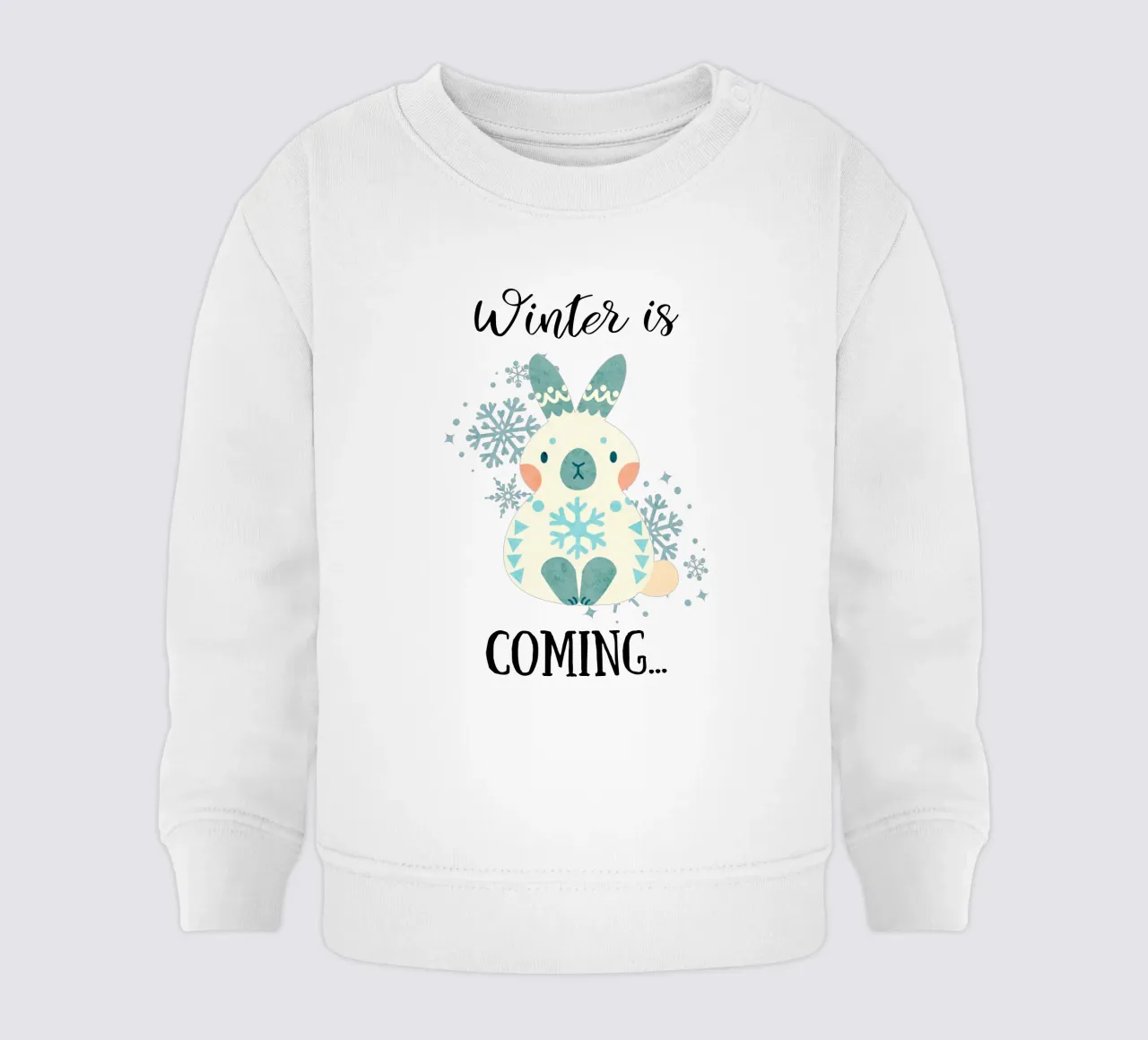 L'inverno sta arrivando... felpa neonato da Kiroiharu