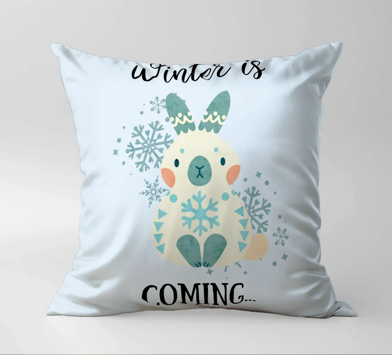 Se acerca el invierno... cojín de Kiroiharu