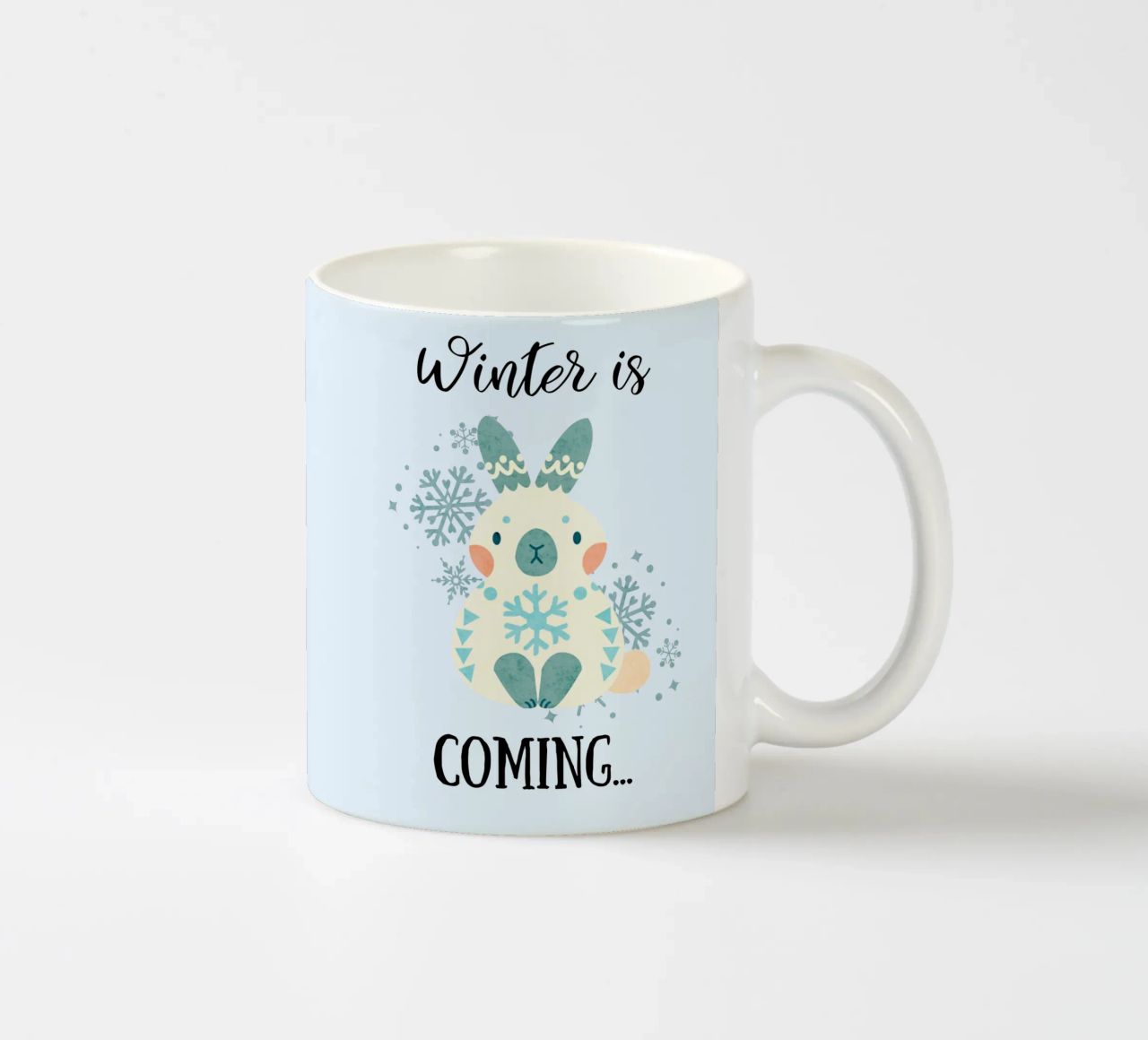 L'inverno sta arrivando... tazza in ceramica da Kiroiharu