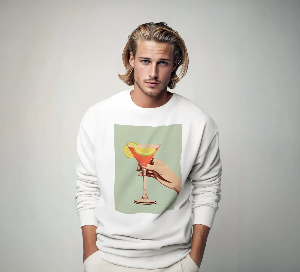 Cocktail sweatshirt van DaarbyN