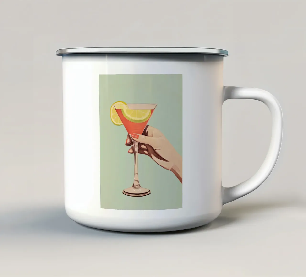 Cocktail tazza in smalto da DaarbyN