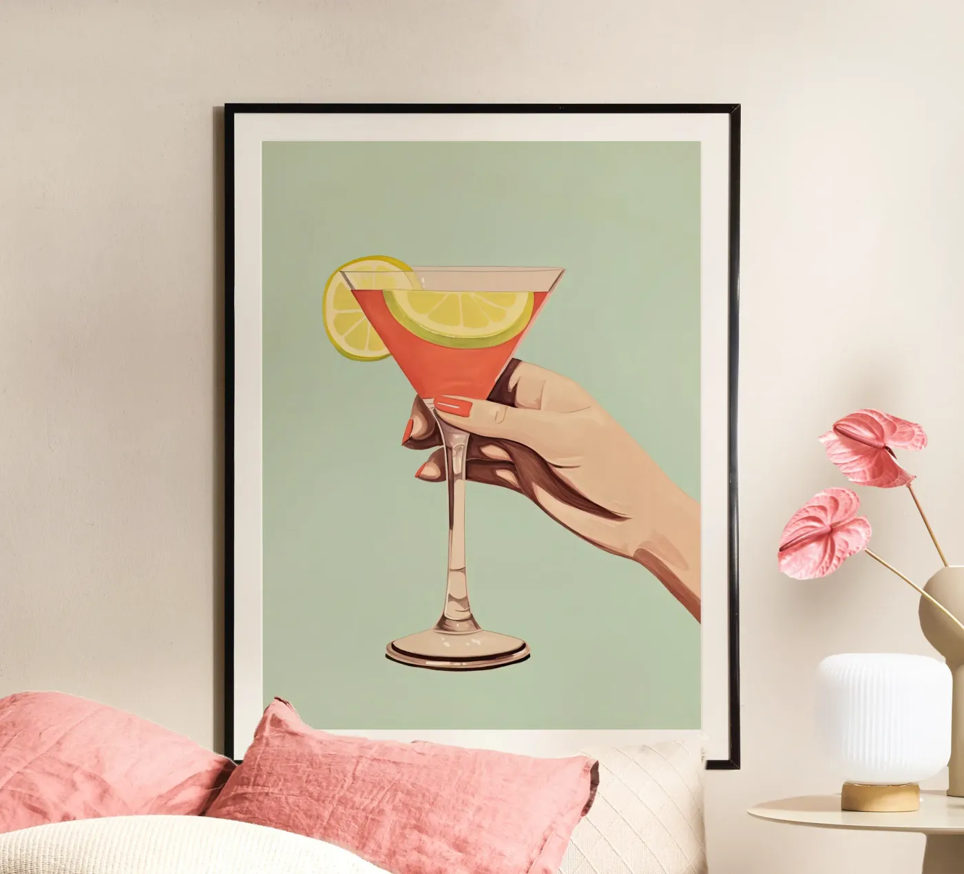 Cocktail poster van DaarbyN