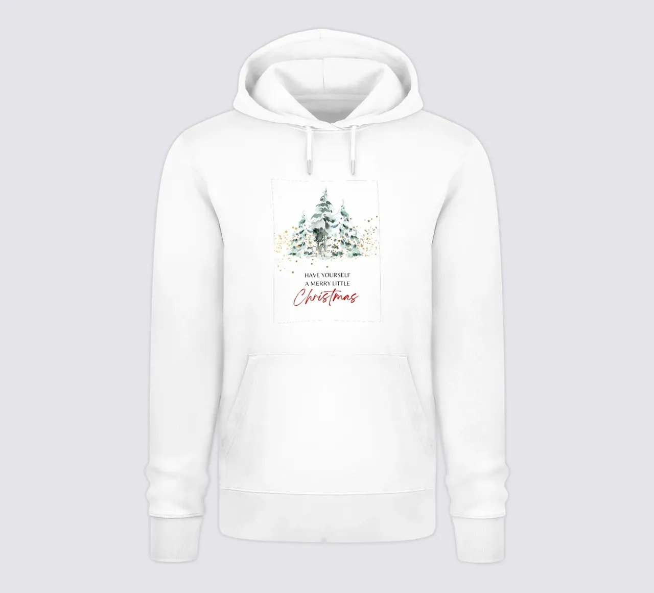 Have Yourself a Merry Little Christmas felpa con cappuccio da IamHomeStudio