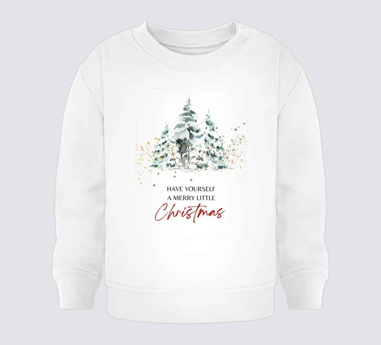 Have Yourself a Merry Little Christmas felpa neonato da IamHomeStudio