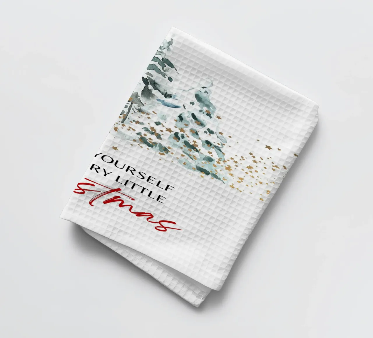 Have Yourself a Merry Little Christmas canovaccio da cucina da IamHomeStudio