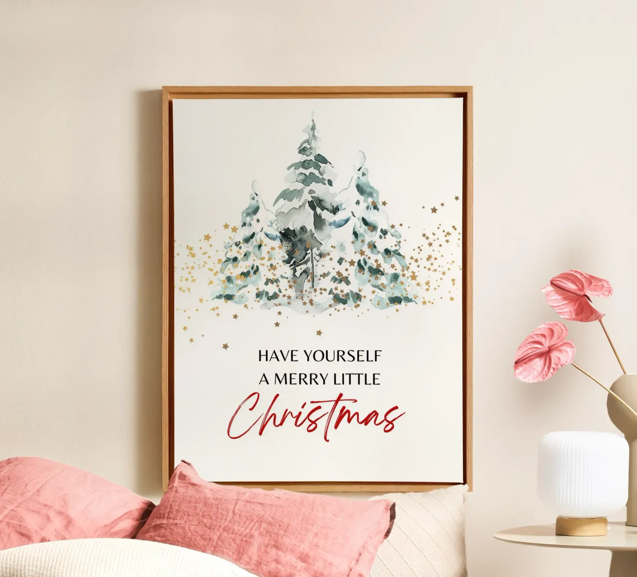 Have Yourself a Merry Little Christmas tela da IamHomeStudio