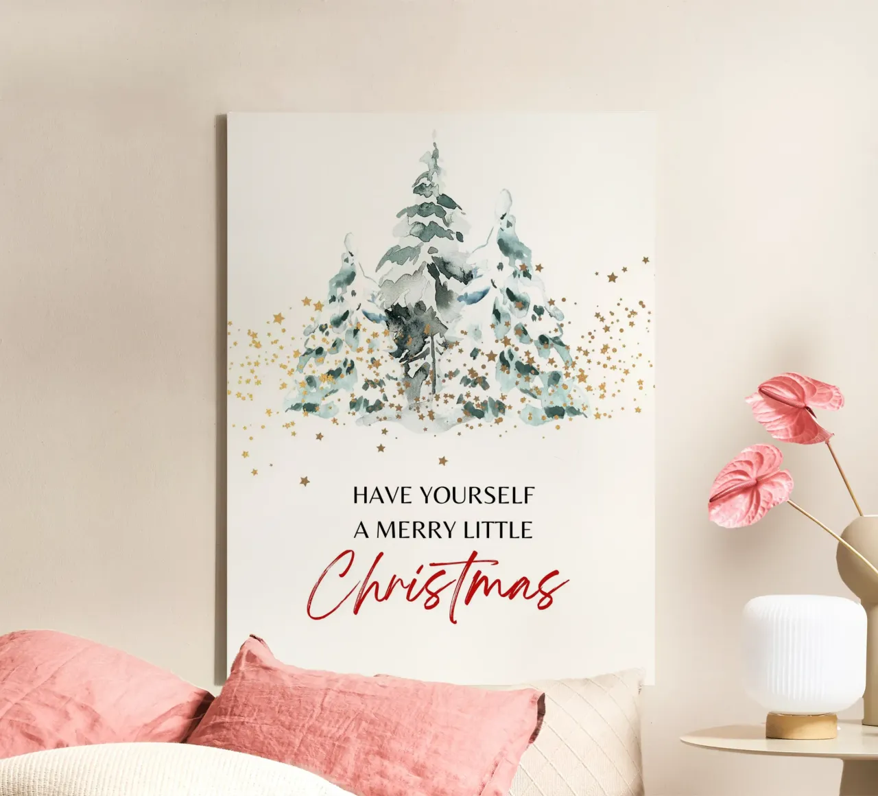 Have Yourself a Merry Little Christmas tela da IamHomeStudio