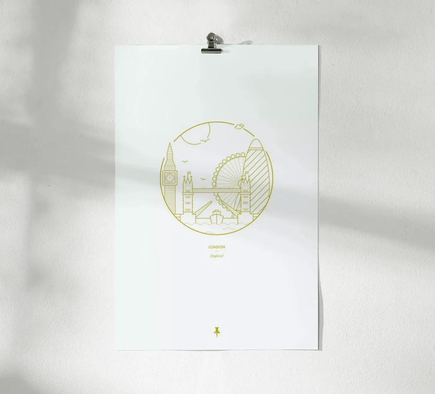 London poster by Dean Smith