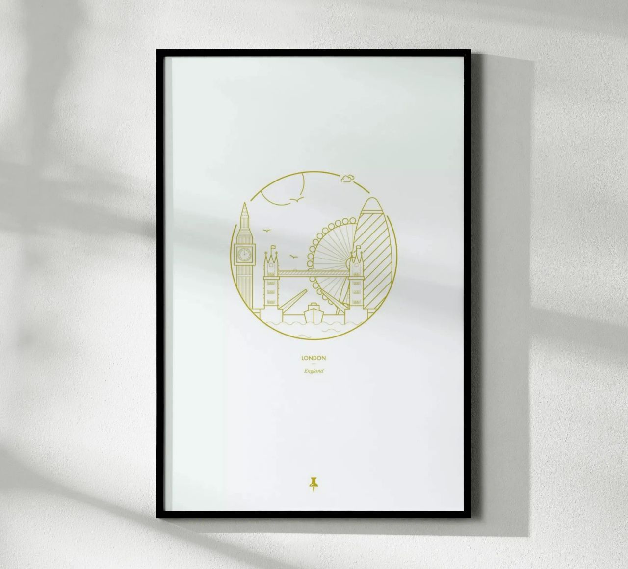 London Poster von Dean Smith