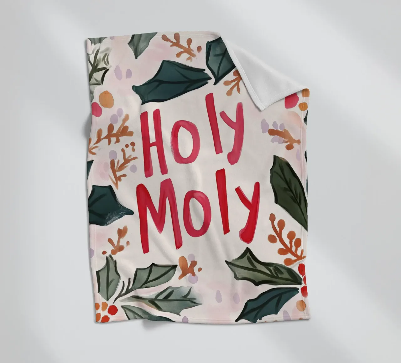 Holy Moly coperta in pile da treechild