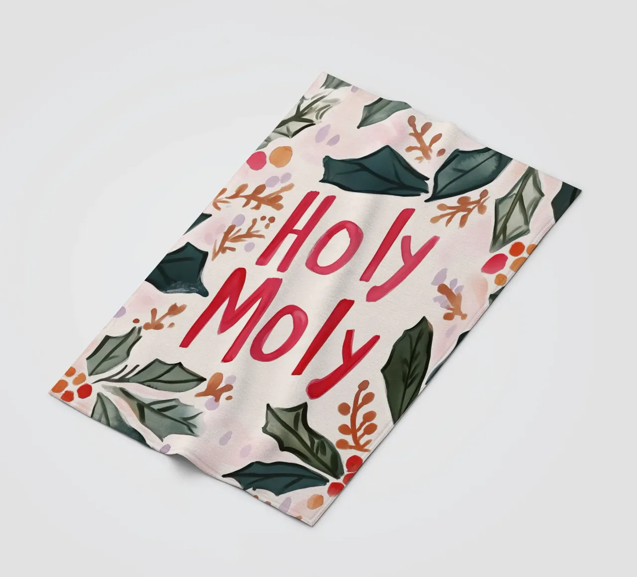 Holy Moly coperta in pile da treechild