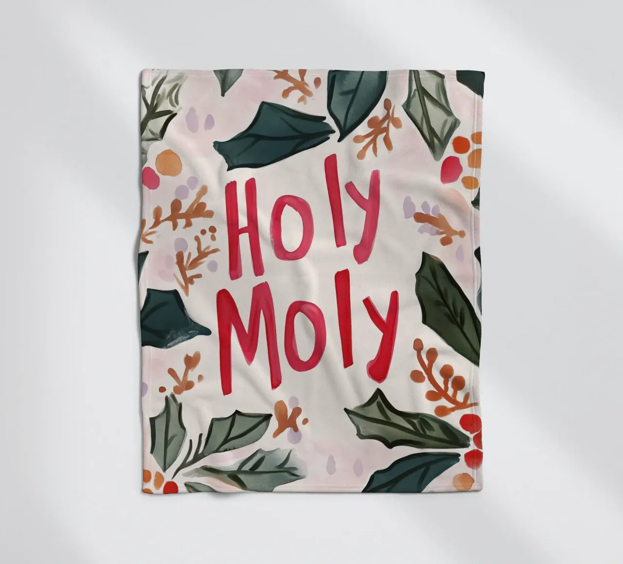 Holy Moly coperta in pile da treechild
