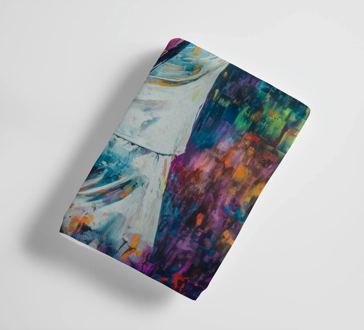 Pop art Ronaldo in the stadium towel by Carinaprint
