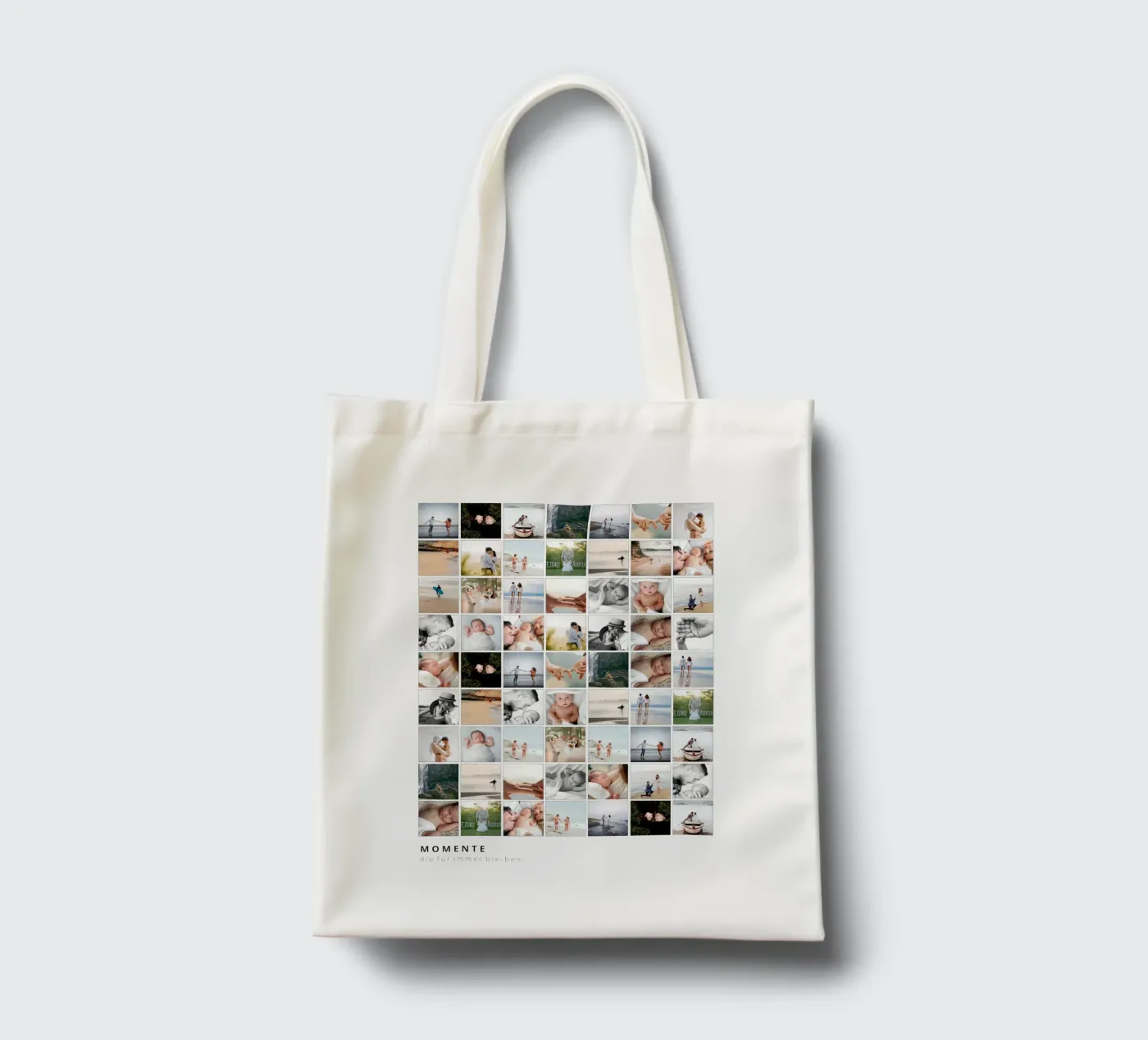 Collage jute draagtas van we line studio - design