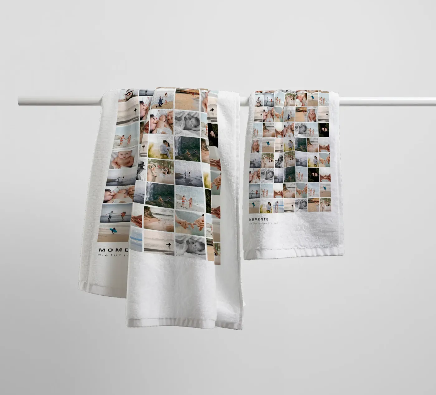 Collage badhanddoek van we line studio - design