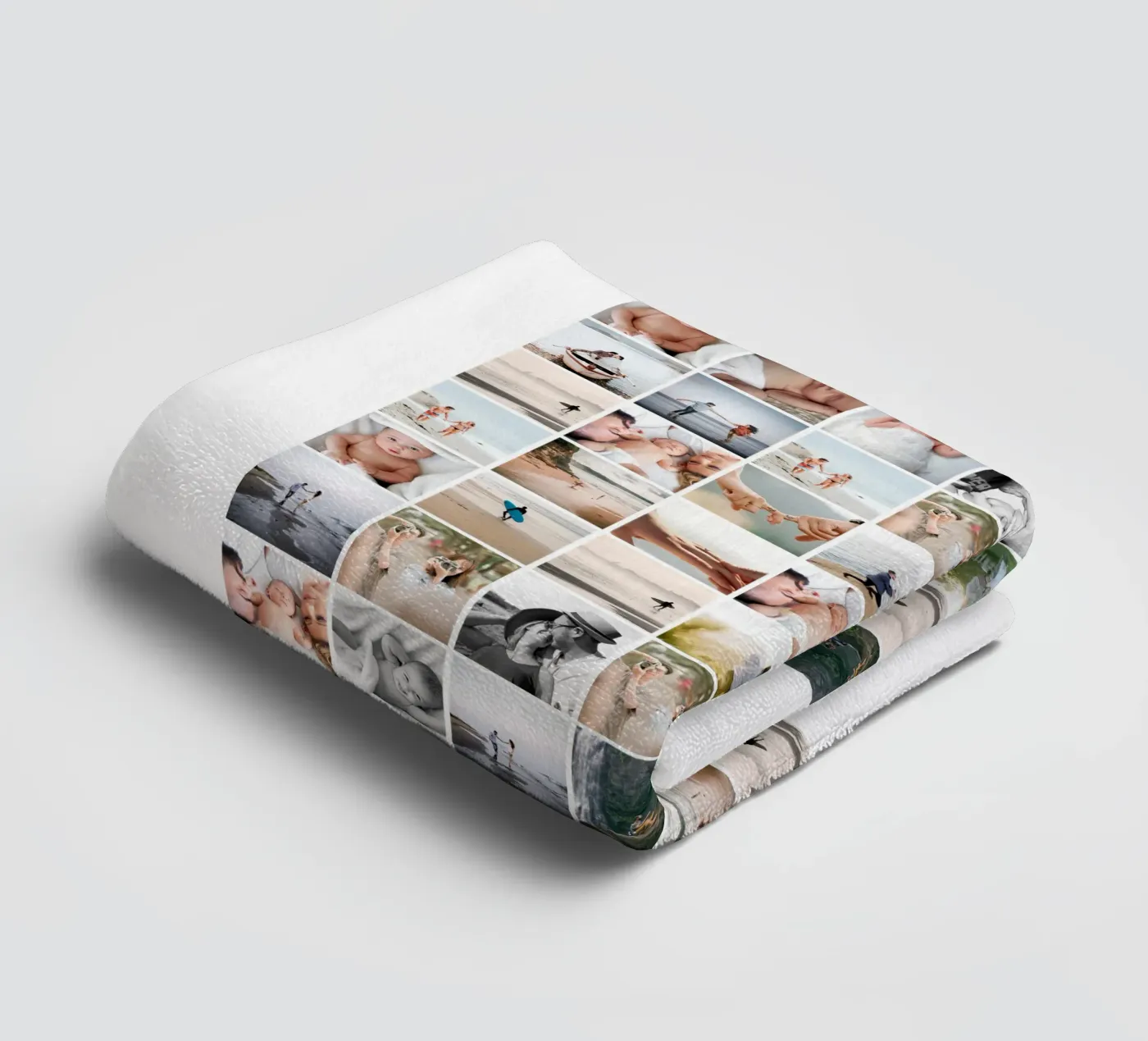 Collage badhanddoek van we line studio - design