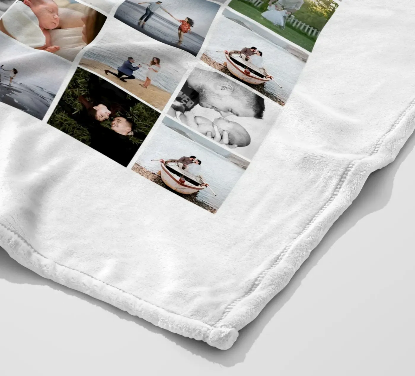 Collage fleecedeken van we line studio - design