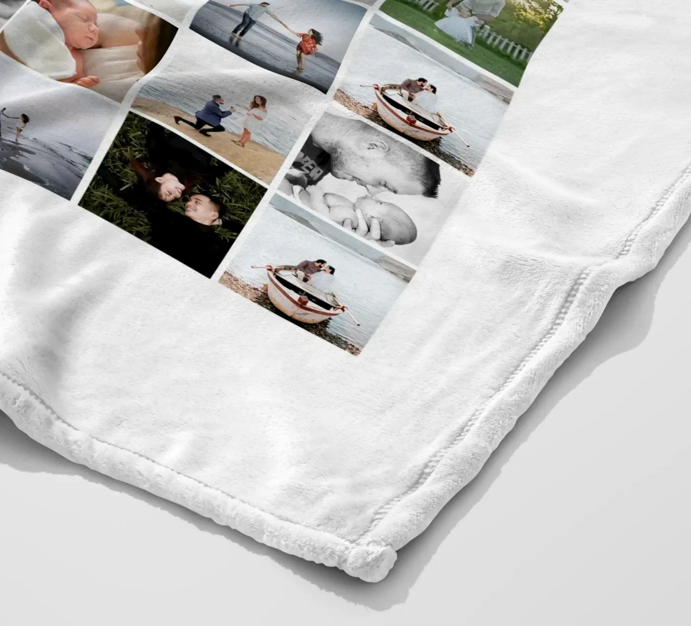 Collage fleecedeken van we line studio - design