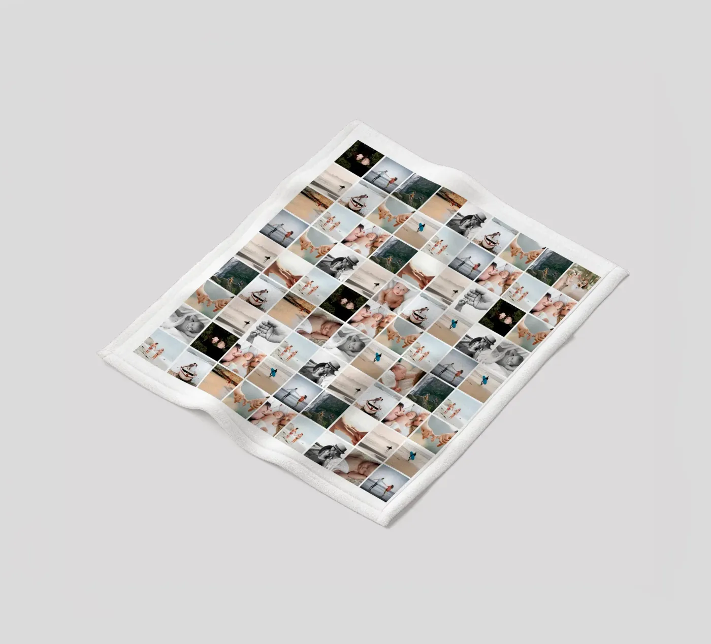 Collage fleecedeken van we line studio - design