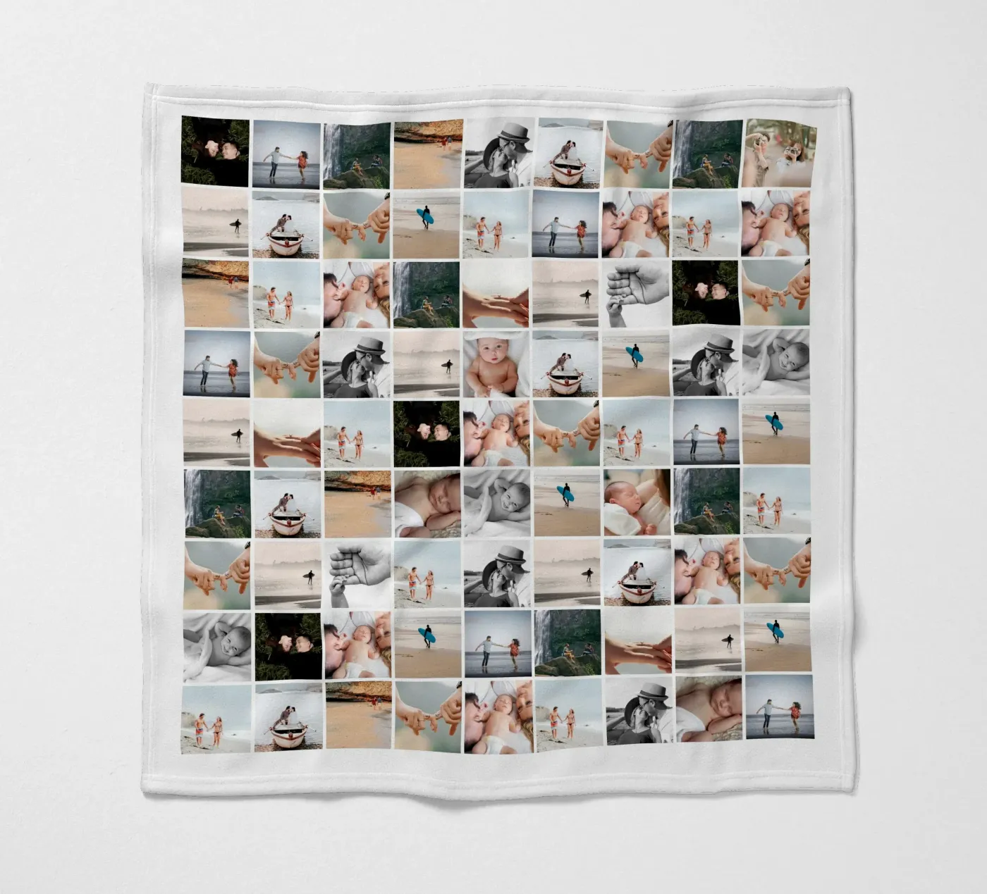 Collage fleecedeken van we line studio - design