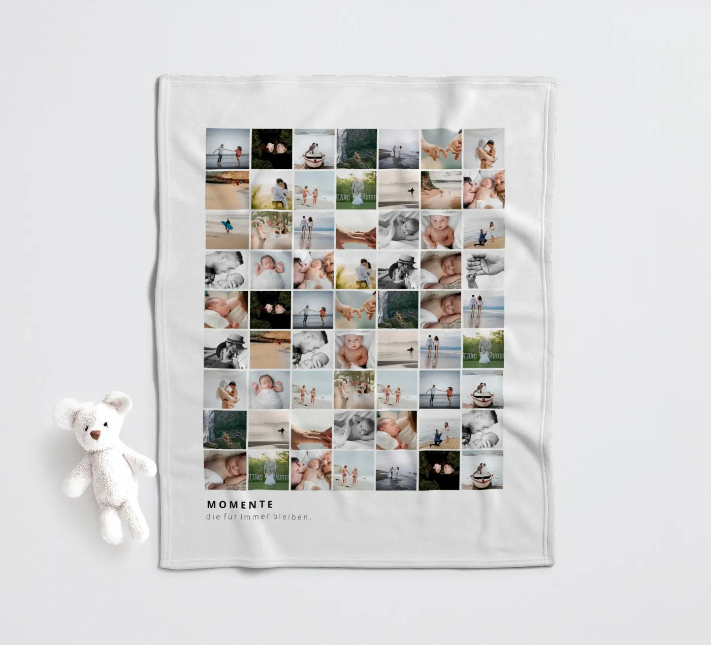 Collage fleecedeken van we line studio - design