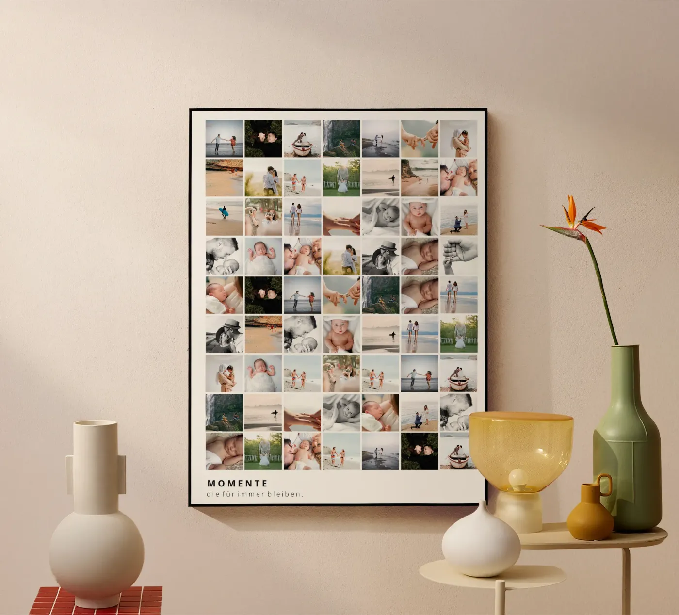 Collage plexiglas de we line studio - design