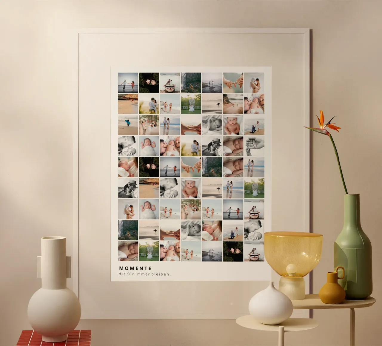 Collage poster da we line studio - design