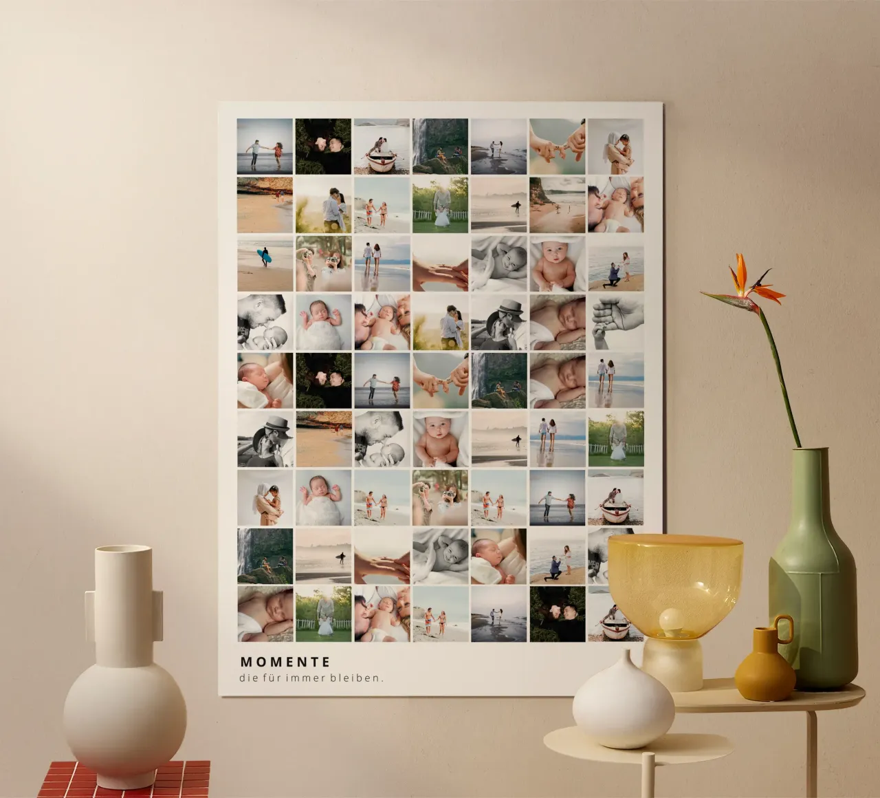 Collage poster da we line studio - design