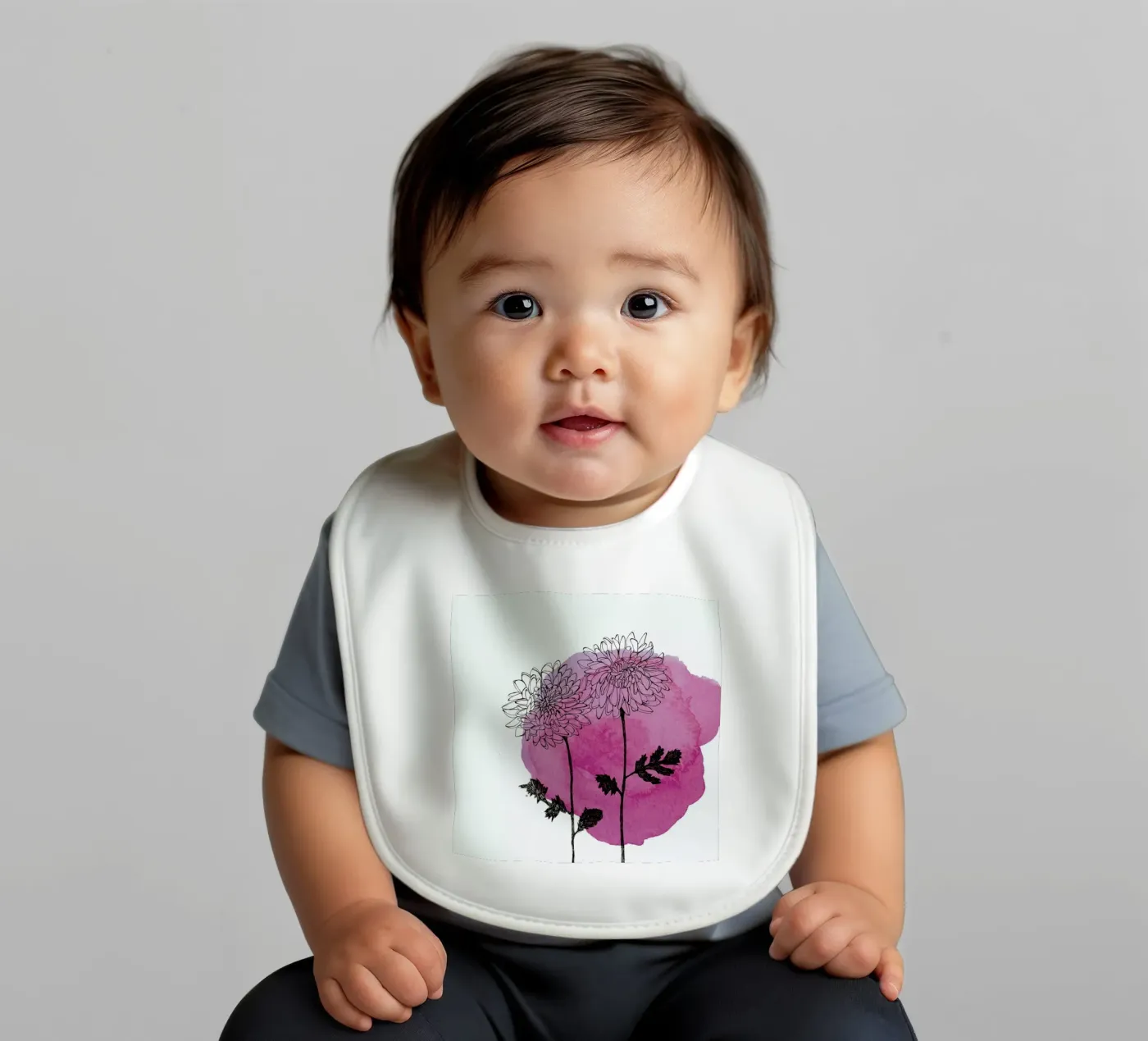 Chrysanthemum Babylätzchen von Morgan Kendall