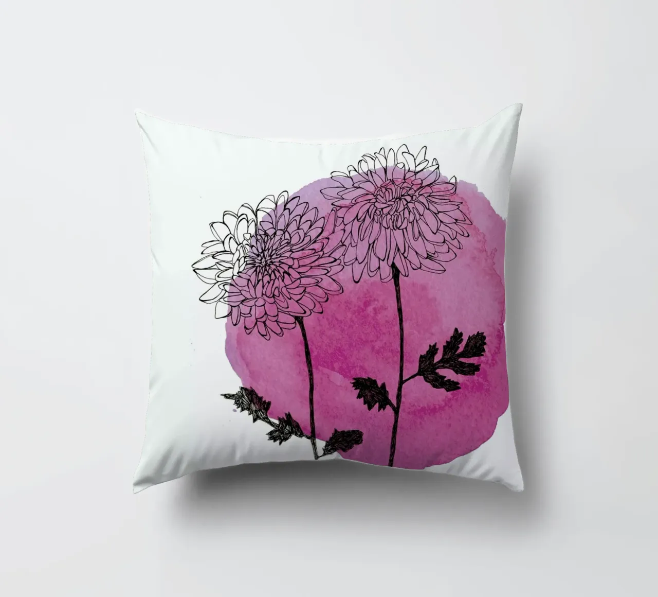 Chrysanthemum cuscino da Morgan Kendall