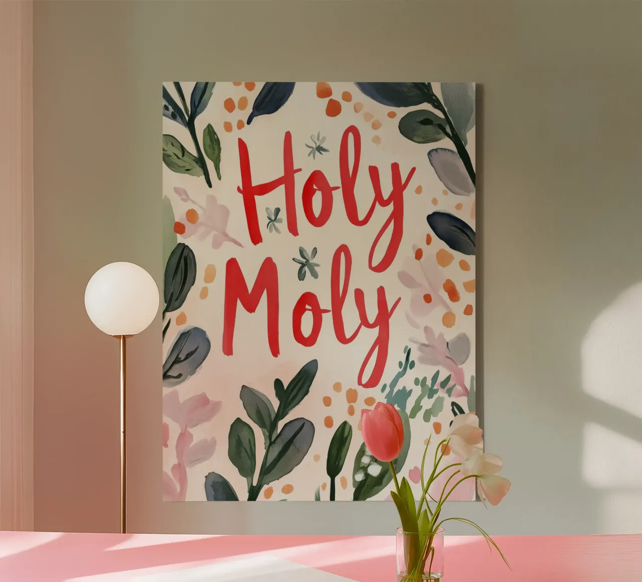 Holy Moly No 2 canvas by treechild