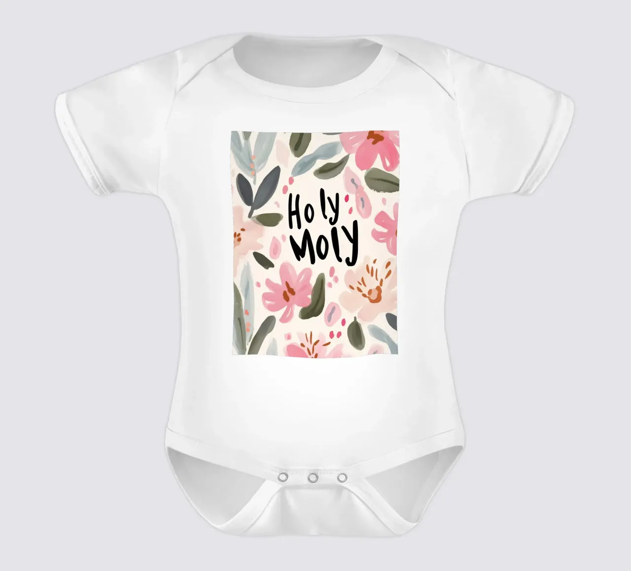 Holy Moly No 3 body neonato maniche corte da treechild