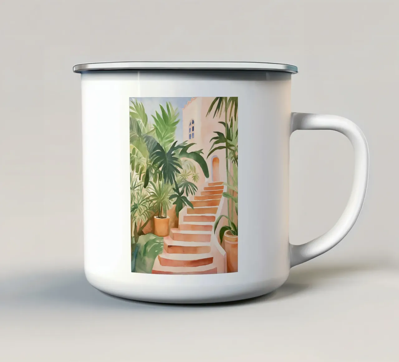Passi tropicali tazza in smalto da DaarbyN