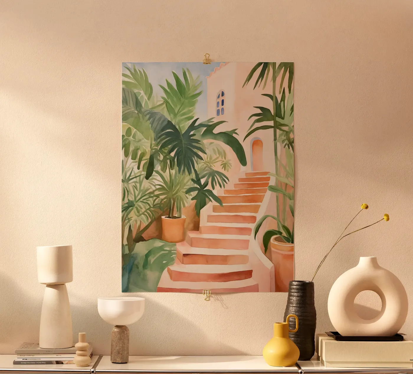 Tropical Steps poster by DaarbyN