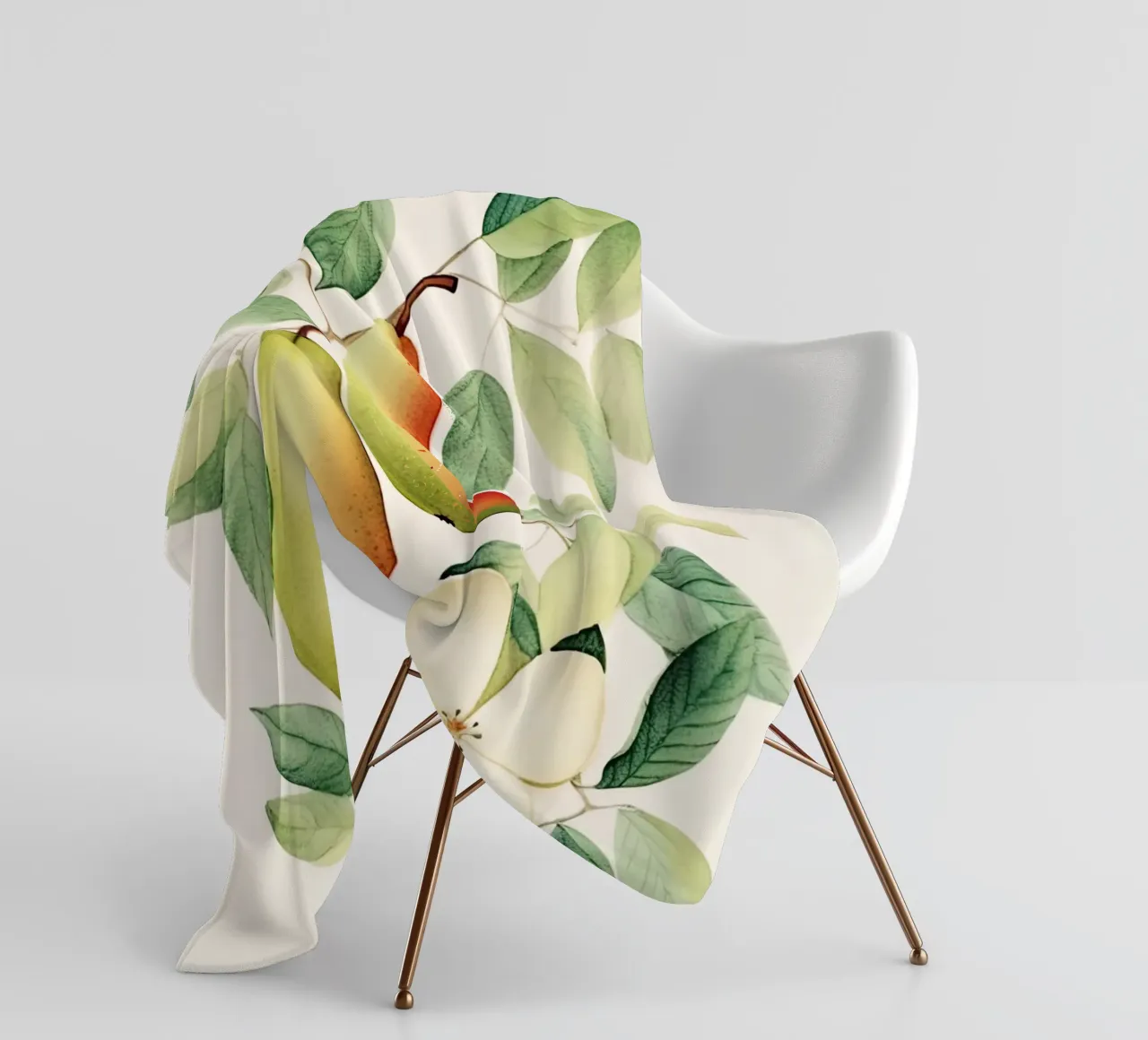 Pears fleece blanket by DaarbyN