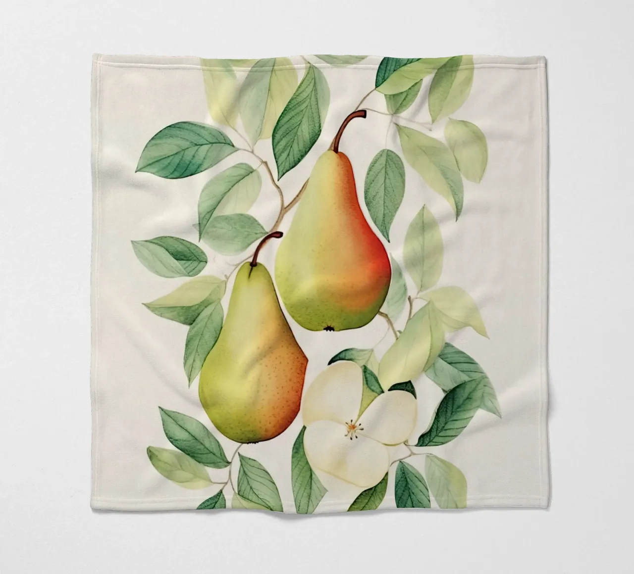 Pears fleece blanket by DaarbyN